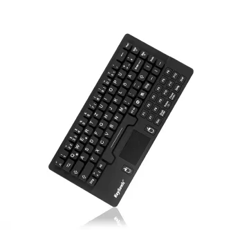 KeySonic KSK-5031IN (UK) näppäimistö yleiskäyttöön USB QWERTY UK englanti musta