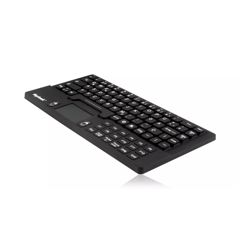 KeySonic KSK-5031IN (UK) näppäimistö yleiskäyttöön USB QWERTY UK englanti musta