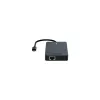 Rapoo UCM-2005 liitäntäkortit/sovitin 3,5 mm DisplayPort HDMI RJ-45 USB 3.2 Gen 1 USB Type-C