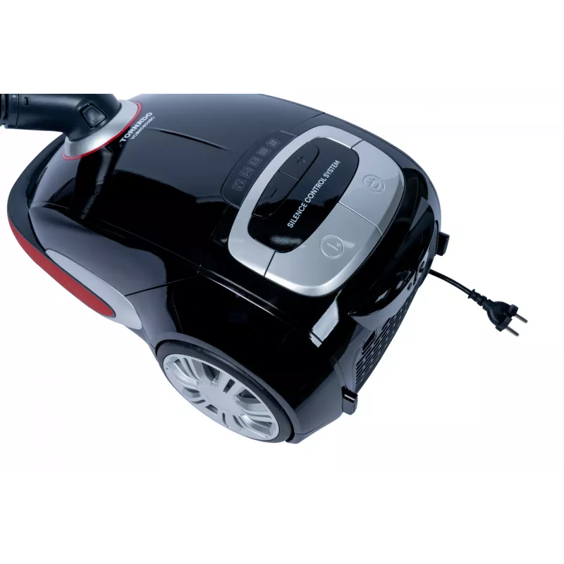 TORNADO VCBKC800BCL 800 W pölypussillinen lattiapölynimuri 8 m johto