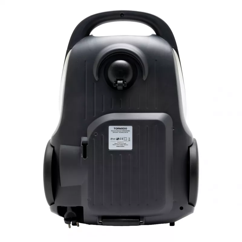 TORNADO VCBKC800BCL 800 W pölypussillinen lattiapölynimuri 8 m johto