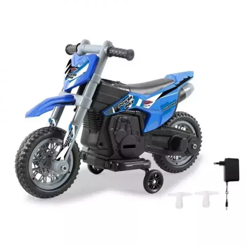 Jamara Power Bike -sähkömoottoripyörä paristokäyttöinen 4 pyörää