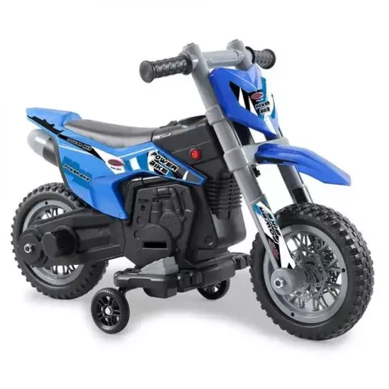 Jamara Power Bike -sähkömoottoripyörä paristokäyttöinen 4 pyörää