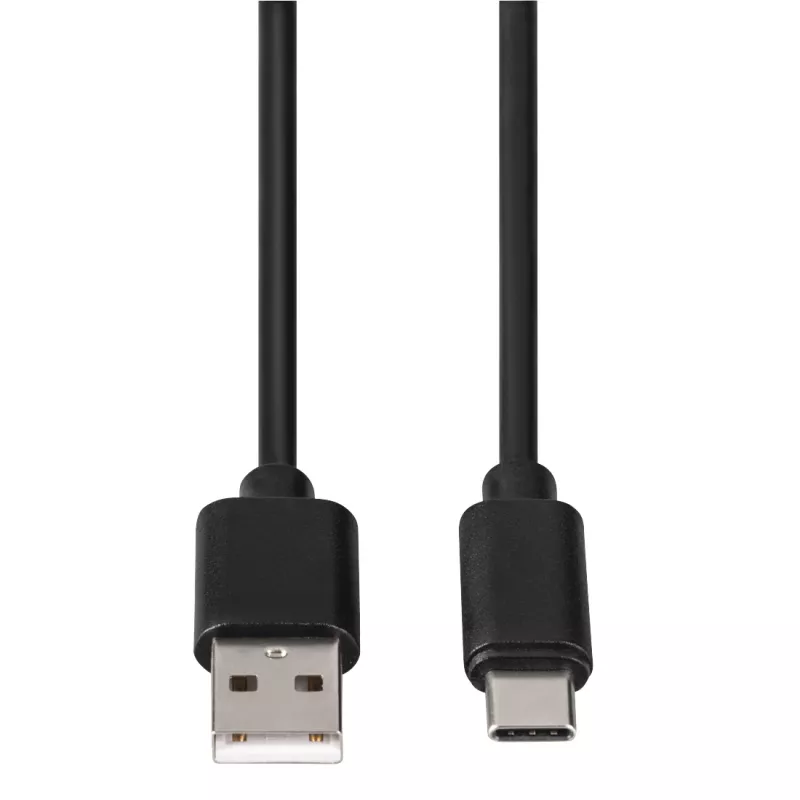 USB-kaapeli Hama 00200907 USB 2.0 0,9 m USB C USB A musta