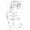 TV-lattiateline Equip 37-75 tuuman 650613
