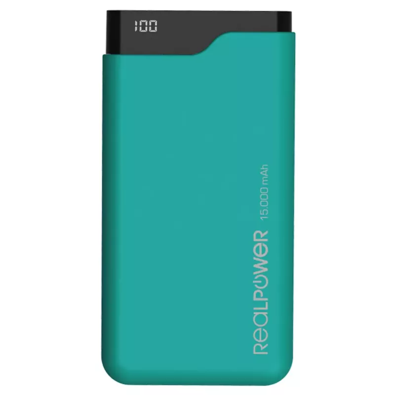 RealPower PB-15000C -varavirtalähde 15000 mAh