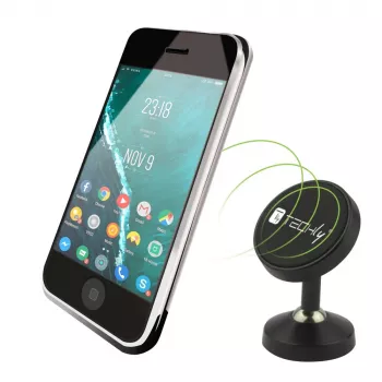 Techly I-SMART-UNI7 teline passiiviteline matkapuhelin/älypuhelin musta