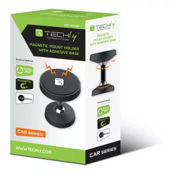 Techly I-SMART-UNI7 teline passiiviteline matkapuhelin/älypuhelin musta