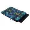 Suojakotelo Herlitz New Batik 26,7 cm musta sininen vihreä