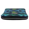 Suojakotelo Herlitz New Batik 26,7 cm musta sininen vihreä