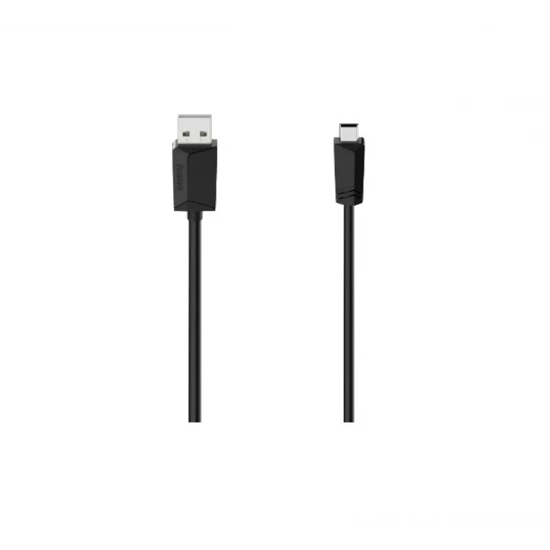 Hama 00074260 USB-kaapeli USB 2.0 1,5 m USB A Mini-USB B musta