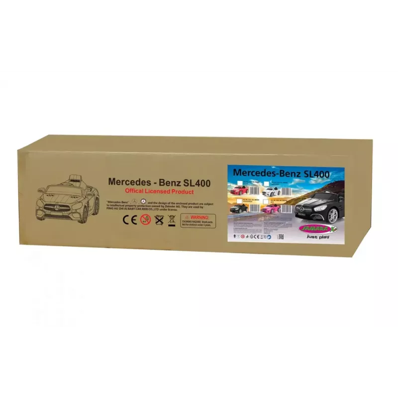 Liukuauto Jamara Mercedes-Benz SL 400 pinkki