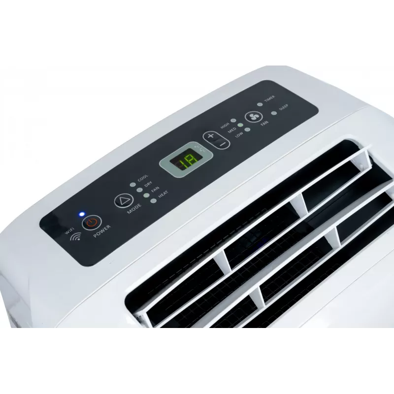 TORNADO TPYAB-09ABG | 9 000 BTU (2,64 kW) kannettava ilmastointilaite ja lämpöpumppu, WLAN