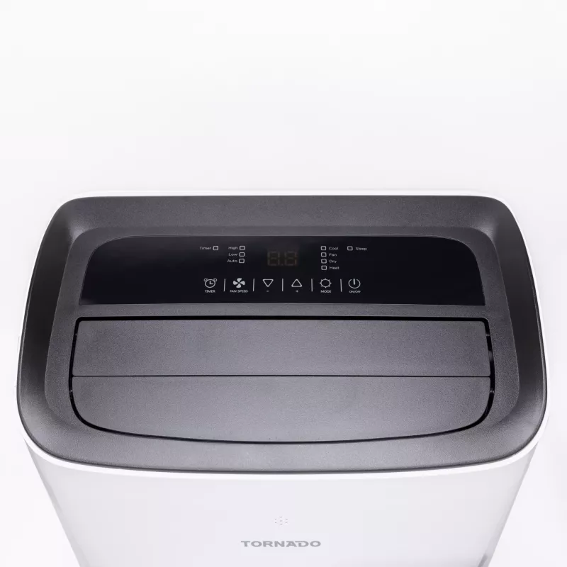 TORNADO TPYAB-09ABG | 9 000 BTU (2,64 kW) kannettava ilmastointilaite ja lämpöpumppu, WLAN