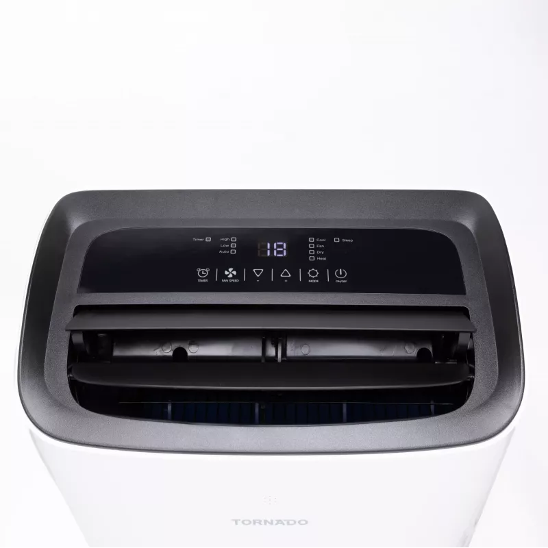 TORNADO TPYAB-09ABG | 9 000 BTU (2,64 kW) kannettava ilmastointilaite ja lämpöpumppu, WLAN