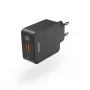 Hama Qualcomm® Quick Charge™ 3.0 älypuhelin musta AC-pikalataus sisäkäyttöön