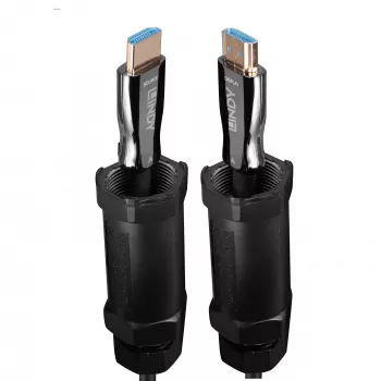 Lindy 38533 HDMI-kaapeli 100 m HDMI tyyppi A (standardi) musta