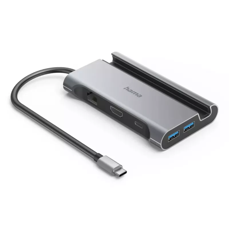 Hama Connect2Mobile V2 USB 3.2 Gen 1 (3.1 Gen 1) Type-C 1000 Mbit/s antrasiitti