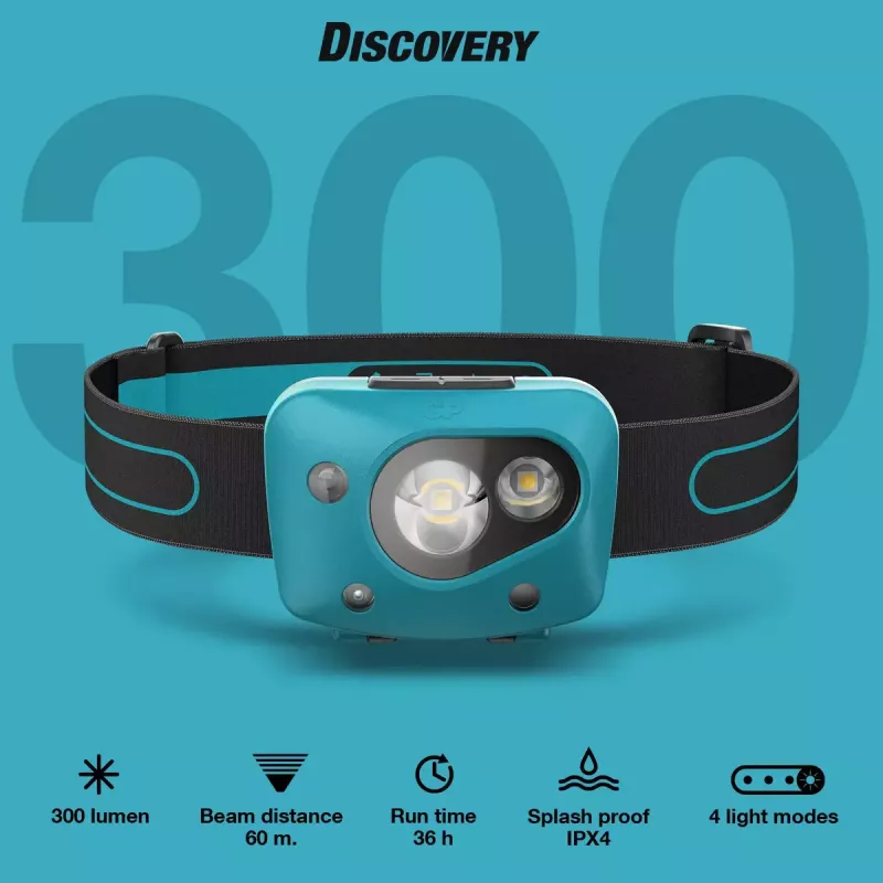 Otsalamppu GP Lighting Discovery Teal LED 300 lm IPX4