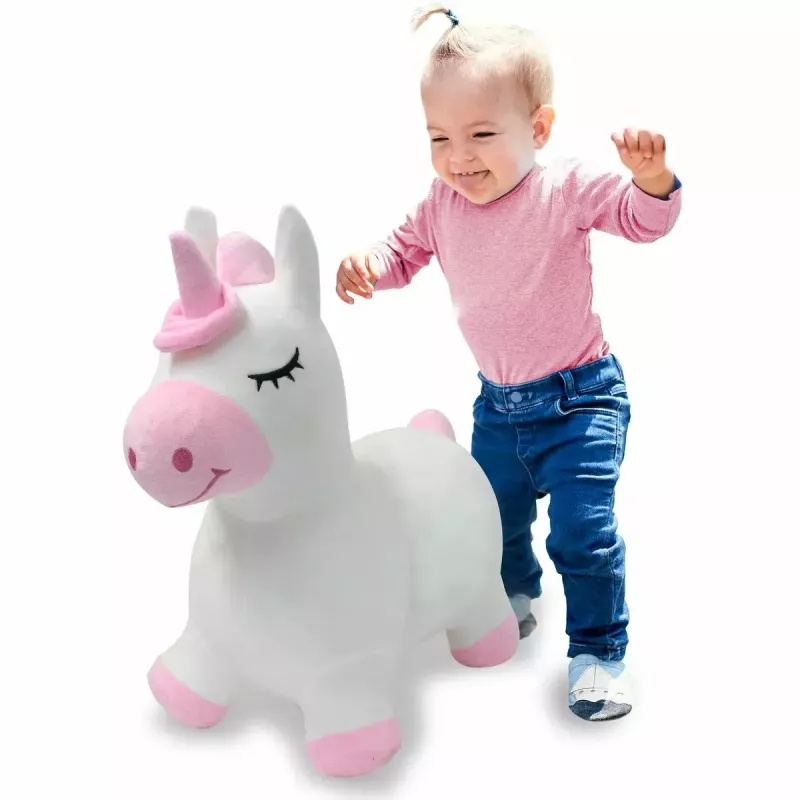 Puhallettava lelu Jamara 466002 eläimet pinkki valkoinen 1 vuosi
