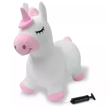 Puhallettava lelu Jamara 466002 eläimet pinkki valkoinen 1 vuosi