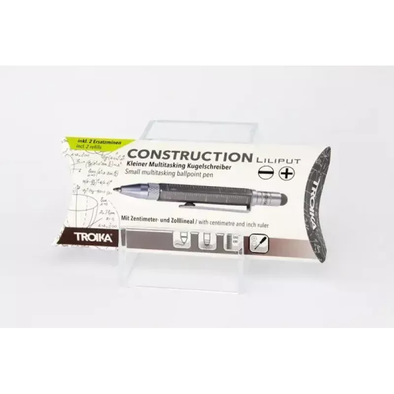 Monitoimikuulakynä TROIKA Construction Lilput