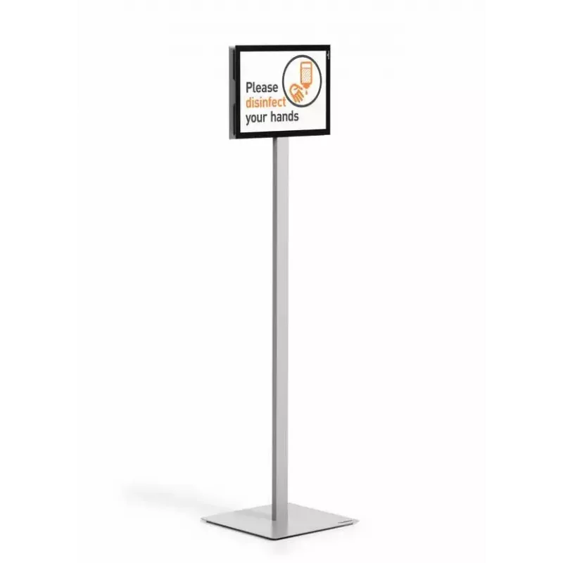 Infoteline Durable INFO STAND BASIC A4 metalli muovi harmaa