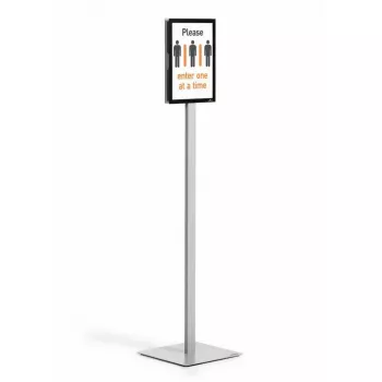 Infoteline Durable INFO STAND BASIC A4 metalli muovi harmaa