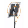 Infoteline Durable 479923 A3 alumiini muovi teräs korkeus 1290 mm