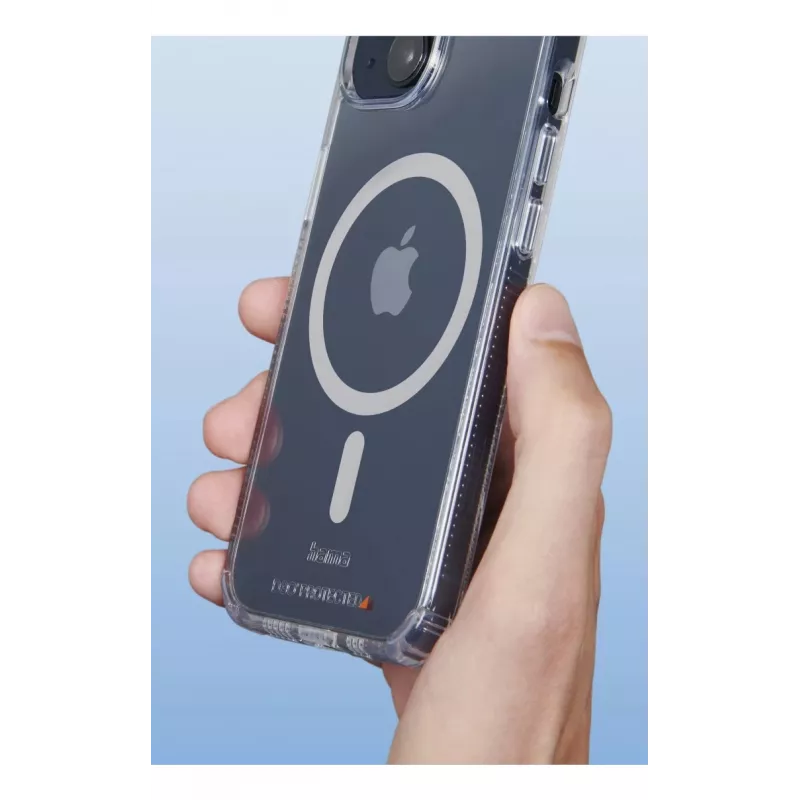 Hama 00123753 MagCase Extreme Protect puhelimen suojakuori Apple iPhone 16, läpinäkyvä