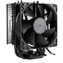 Ilmajäähdytin INTER-TECH 4P90 Pro Bulk, 92 mm:n tuuletin, hydraulilaakeri, 12 V, tukee AM5/AM4/AMD ja useita Intel-kantoja, musta