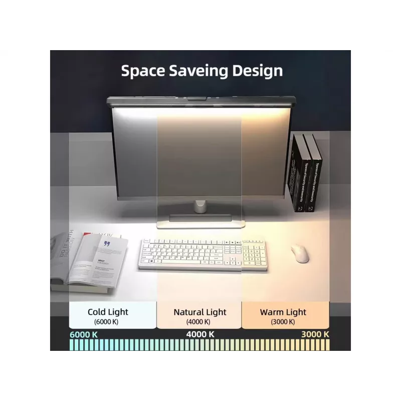 Equip näytön USB LED-valo kosketusohjauksella