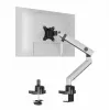 Durable SELECT PLUS näytönteline 509623 varrella 1 näytölle, pöytäkiinnitys, hopea