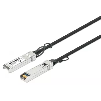 Intellinet 5m 10G SFP+ passiivinen Direct Attach Copper Twinax -kaapeli 24AWG HP JG081C/ 537963-B21 yhteensopiva