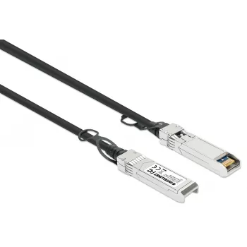 Intellinet 5m 10G SFP+ passiivinen Direct Attach Copper Twinax -kaapeli 24AWG HP JG081C/ 537963-B21 yhteensopiva