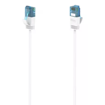 Hama Flexi-ohut verkkokaapeli valkoinen 1,5 m Cat6a U/UTP (UTP)
