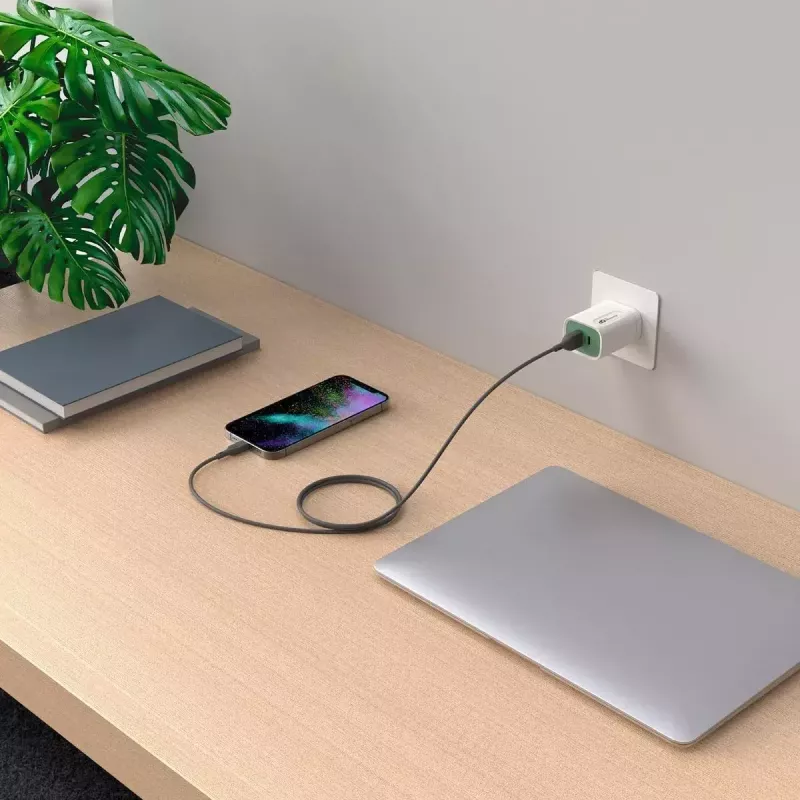 Kaapeli GP Batteries CL1N 1m Lightning - USB A 12W 2,4A