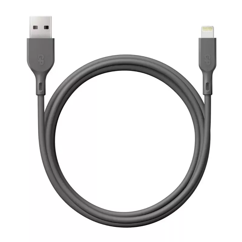 Kaapeli GP Batteries CL1N 1m Lightning - USB A 12W 2,4A