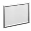 Seinäpidike Durable 479723 278x402 mm suorakaide hopea alumiini