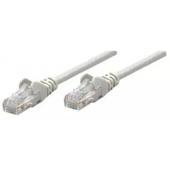 Intellinet verkkokaapeli, Cat6, 50 m, harmaa, kupari, S/FTP, LSOH/LSZH, PVC, RJ45, kullatut kontaktit, lukituskielen suoja, valettu taittumissuoja, elinikäinen takuu