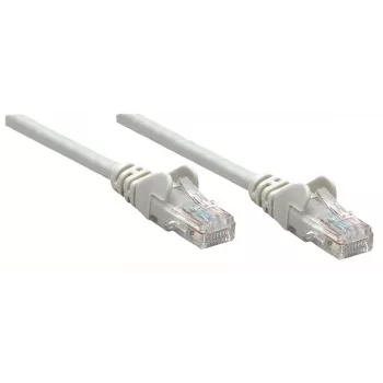 Intellinet verkkokaapeli, Cat6, 50 m, harmaa, kupari, S/FTP, LSOH/LSZH, PVC, RJ45, kullatut kontaktit, lukituskielen suoja, valettu taittumissuoja, elinikäinen takuu