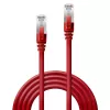 Lindy 45625 verkkokaapeli punainen 5 m Cat6 S/FTP (S-STP)