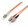 Equip LC/SC 62,5/125μm 3,0 m InfiniBand/kuitu-kaapeli 3 m SC oranssi