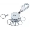 Avainrengas TROIKA KYR60/MC hopea metalli 25mm