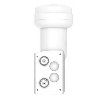Hama 00205375 matalakohinainen konvertteri (LNB) 10,7 - 12,75 GHz valkoinen