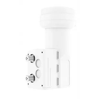 Hama 00205375 matalakohinainen konvertteri (LNB) 10,7 - 12,75 GHz valkoinen