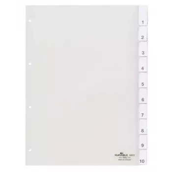 Numeerinen välilehtirekisteri Durable 6821-19