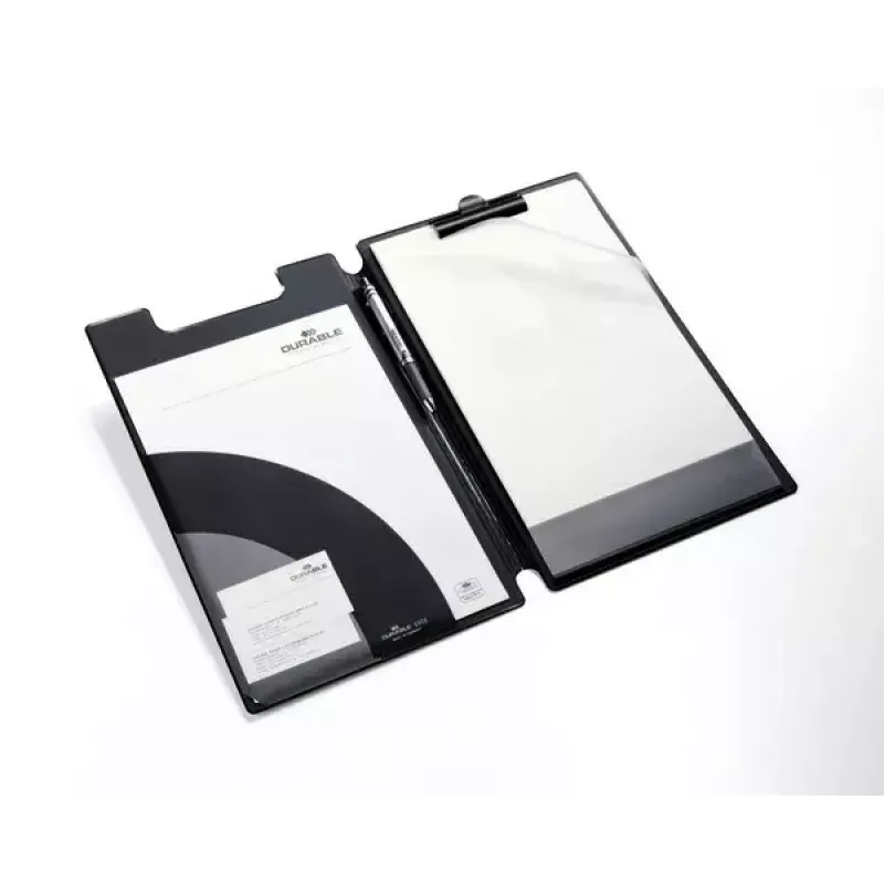 Kirjoitusalusta Durable 2332-01 A4 PVC musta