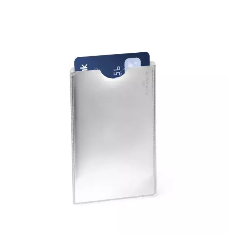 Korttitasku Durable 890023 hopea