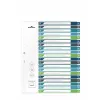 Durable 679727 tyhjä välilehti monivärinen polypropeeni 245 x 305 mm